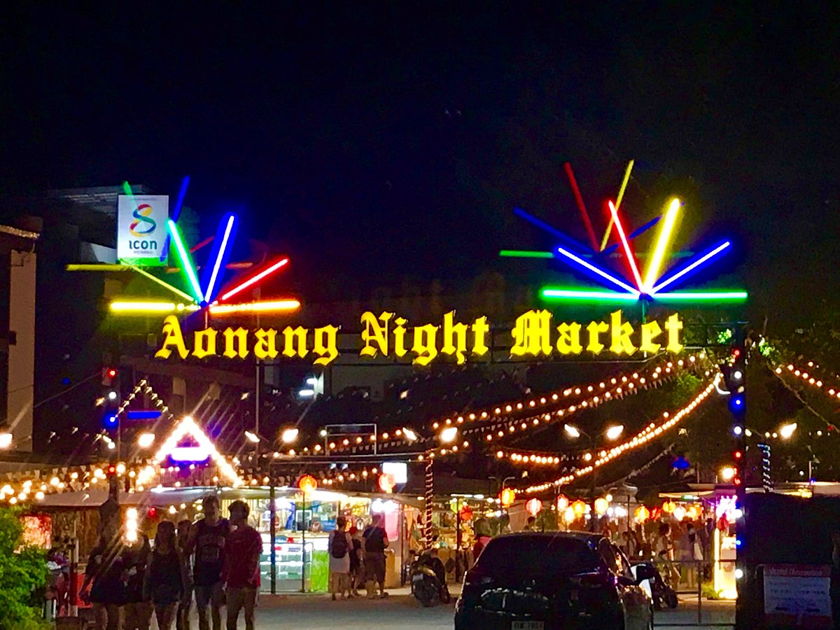 Ao Nang night mmarket Taxi service