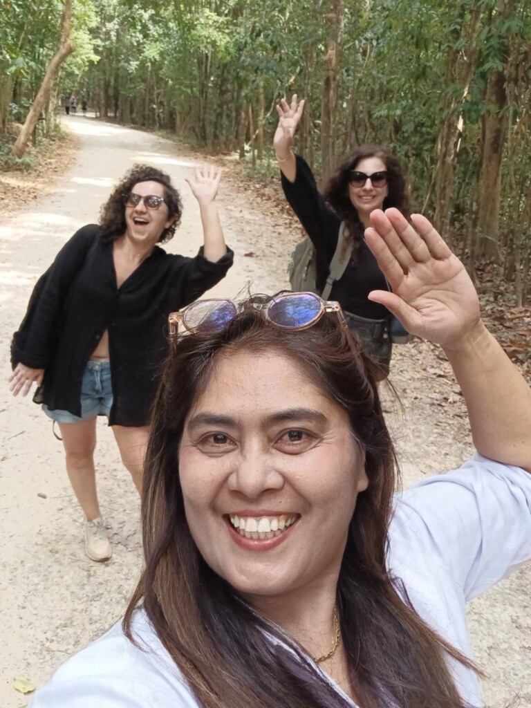 Kund på resa med AOM Krabi Taxi i Krabi